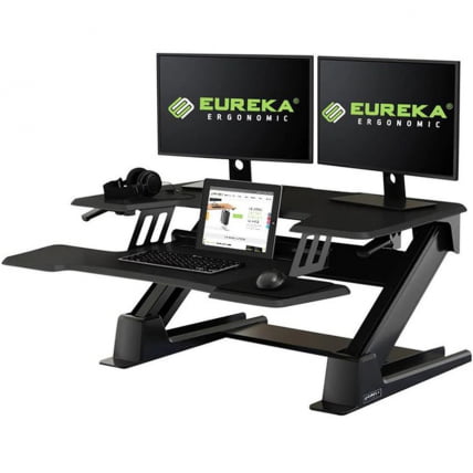 Регулируемая подставка на стол для монитора и ноутбука ERK-CV-PRO36B Черная_1