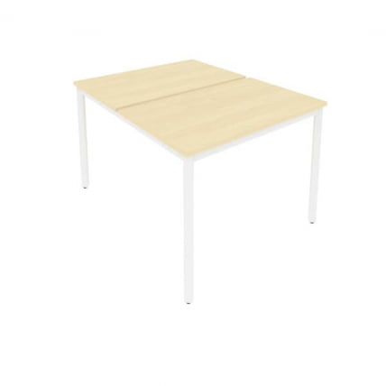 Рабочая станция на металлокаркасе SLIM SYSTEM С.СП-3.2 Клен-Белый_0