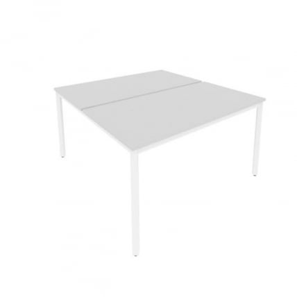 Рабочая станция на металлокаркасе SLIM SYSTEM С.СП-5.3 Серый-Белый_0