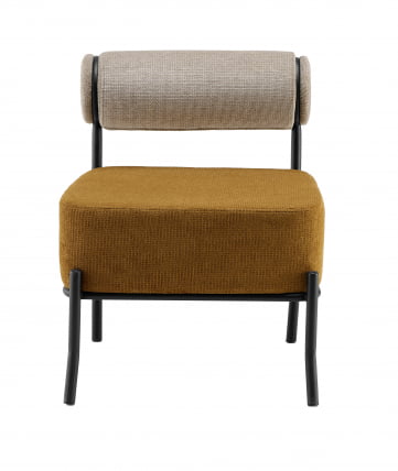 Кресло Ponpoun К бежевый терракотовый_1