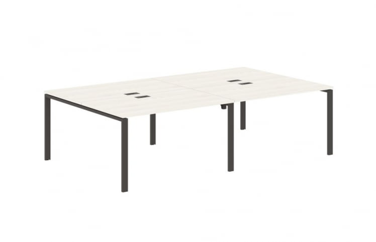 Бенч-система 4-местная EDIS EUWST 2716 Ясень Траун Мокко_0