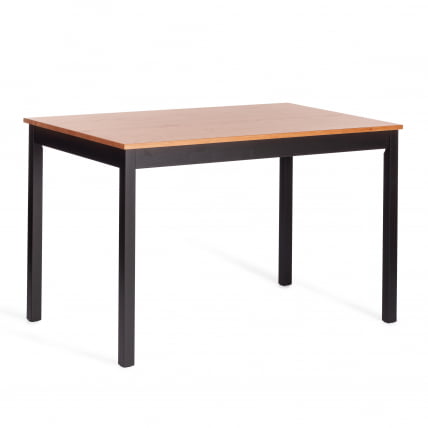 Обеденный комплект Соната (стол + 4 стула) / Sonata dining set массив сосны, стол: 120х75х73см стул :41х50х95см, антик/черный_1