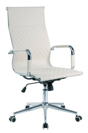 Кресло руководителя Riva Chair 6016-1 S Бежевый_0