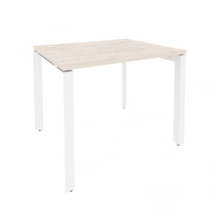 Стол рабочий на П-образном м/к ОНИКС О.МП-СП-1.8 Денвер Светлый/Белый / ONIX O.MP-SP-1.8_0