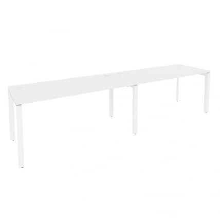 Рабочая станция на П-образном м/к ОНИКС О.МП-РС-2.4.7 Белый Бриллиант / ONIX O.MP-RS-2.4.7_0