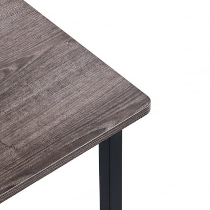 Угловой письменный стол КИВИ Черный дуб БЛАCК ОАК / KIWI BLACK OAK_13