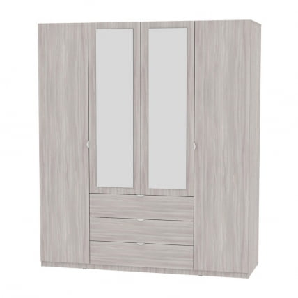 Шкаф распашный R-198х180х60-3-TR-M(ЯШС)_0