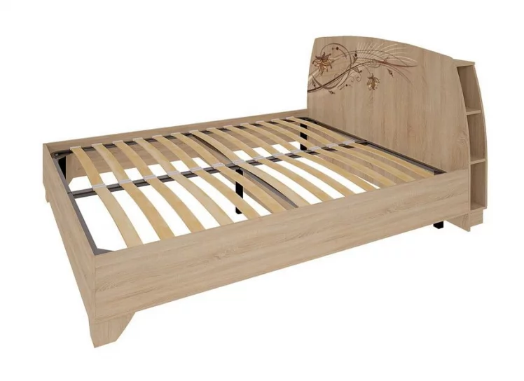 Кровать Виктория-1 1400 Дуб Сонома_0