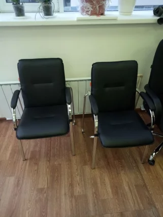 Кресло посетителя CHAIRMAN 850 Terra 118 черный_15