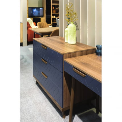 Комод Сканди с 3 ящиками Сапфир_1