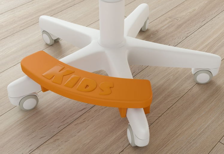 Подставка для детских кресел для Chairman KIDS 101/104/105/106/108/115 Оранжевый_0