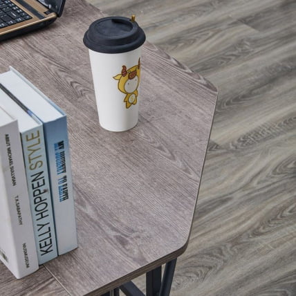 Угловой письменный стол КИВИ Черный дуб БЛАCК ОАК / KIWI BLACK OAK_4