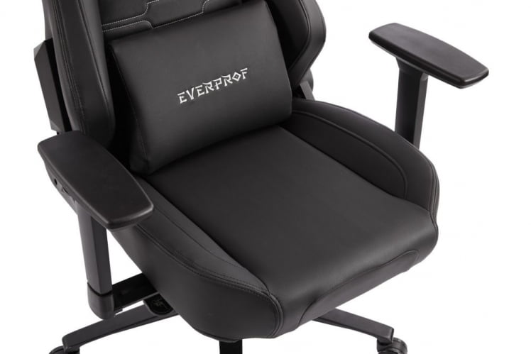Кресло геймерское Еверпроф Блаcкшот Экокожа Черный / Everprof Blackshot_1