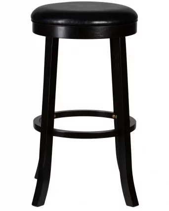 Круглый барный табурет ДОБРИН БОБ БАР Черный / DOBRIN BOB BAR_2