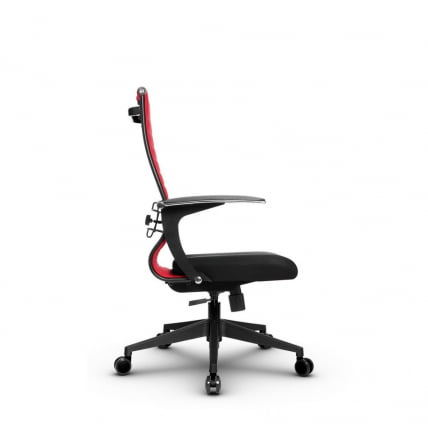 Кресло офисное МЕТТА B 2b 19/U158, Основание 17832 Комплект 4 Красное Черное_1