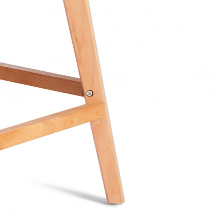 Стул барный TULIP BAR (mod. C1014H-1) / 1 шт. в упаковке пластик/дерево, 42 х 47,5 х 104 см, White (Белый) 70029/ натуральный_10