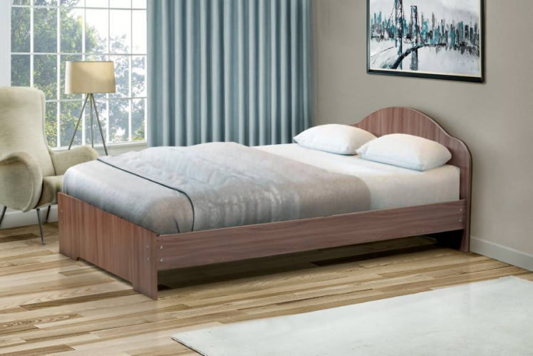 Кровать на уголках №3 1200*1900 Итальянский орех_0