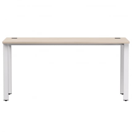 Стол прямой на металлокаркасе, опоры 90 гр Everprof EVO 254S008 Дуб Соната Белый_1