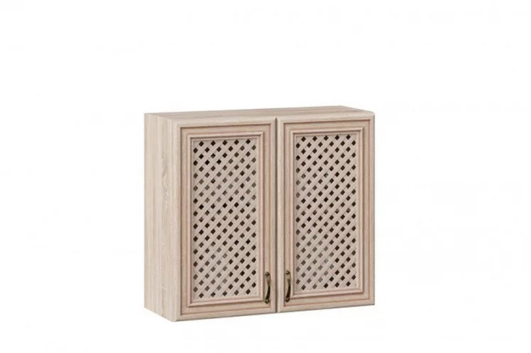 Шкаф кухонный 800 с решеткой Кантри ЛД 235.273.000 Сономе эйч светлая_0