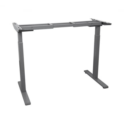 Подстолье для стола с электроприводом и регулировкой высоты 2 мотора, память 3 уровня высоты, серый_1