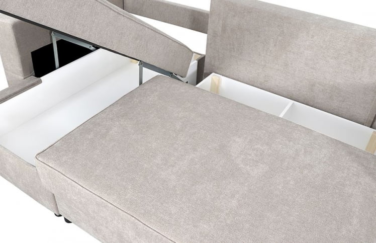 Диван угловой Бостон Стандарт Бежевый_6