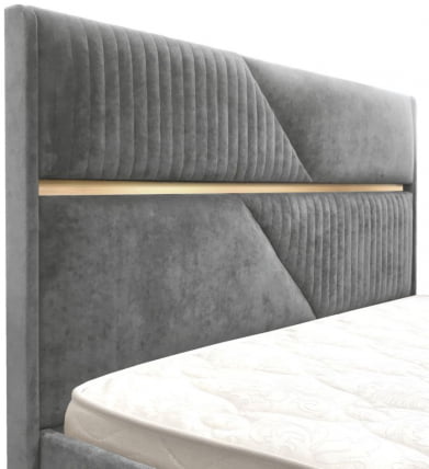 Комплект мебели для спальни Монако 902 №2 Дуб Вотан Оникс Графит Десерт Серый_1