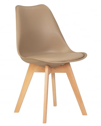 Стул обеденный ДОБРИН ДЖЕРРЙ СОФТ Бежевый ГР-03 / DOBRIN JERRY SOFT GR-03_0