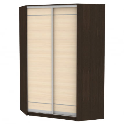 Шкаф-купе YA-230х1400-718-3(Венге-ДМ-D1D1)_0
