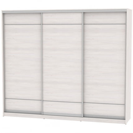 Шкаф-купе B-220х270х60-1(ЯАС-D7D7D7)_0