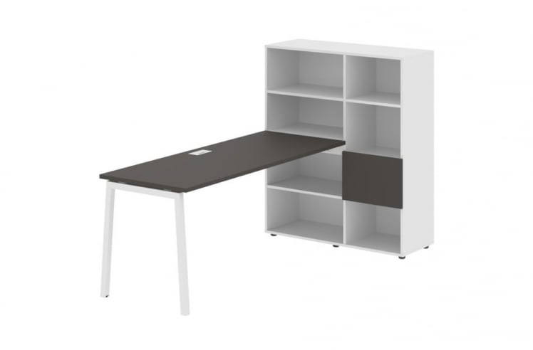 Рабочая станция ЕДИС ЕЛРСТ 1117 Мокко Белый Белый / EDIS ELRST_0