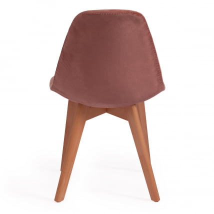 Стул CINDY SOFT (mod. C1021F1) Коралловый (HLR 44)/натуральный_3