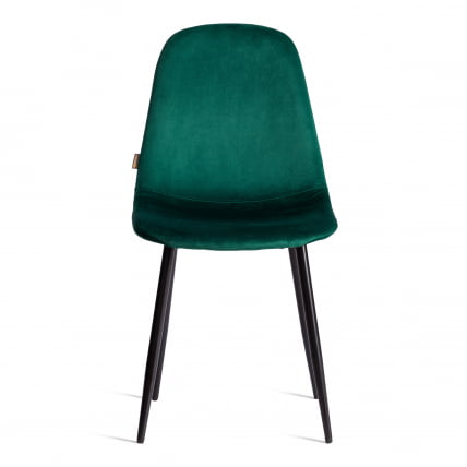 Стул BREEZE (mod. JSC-58) Велюр/металл , 44 х 53 х 86 см, Green (зеленый) HLR56 / черный_4