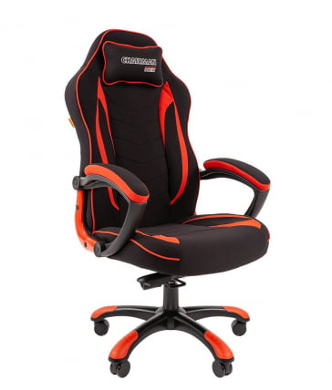 Кресло геймерское CHAIRMAN GAME 28 Красный-черный_0