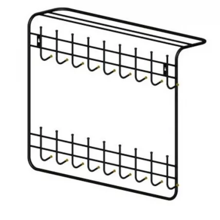 Вешалка настенная двухъярусная 1100 П_0