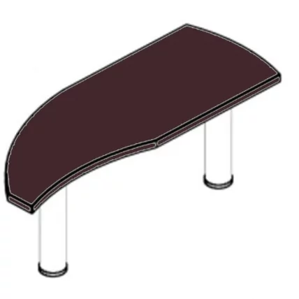 Приставка на опоре В300.1 Бургунди_0