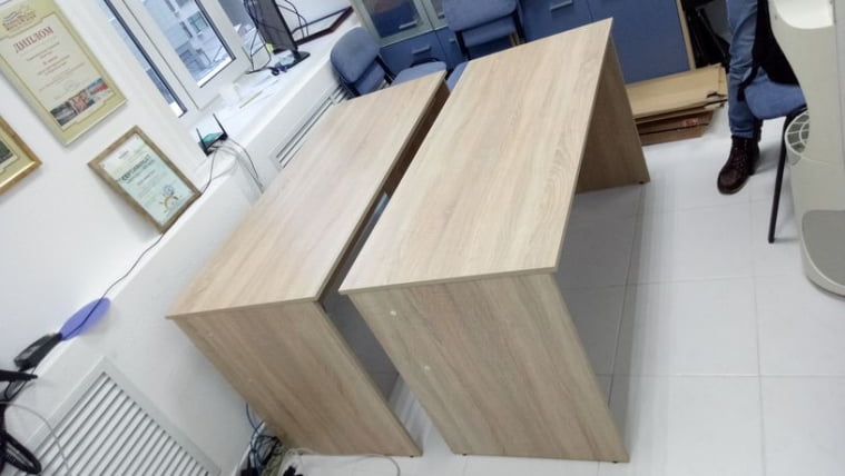 Стол письменный S-1400 (Дуб Cонома светлый) Стол письменный S-1400 (Дуб Cонома светлый)_3