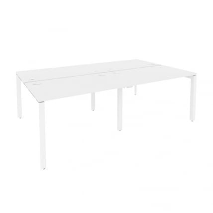 Рабочая станция на П-образном м/к ОНИКС О.МП-Д.РС-4.2.7 Белый Бриллиант / ONIX O.MP-D.RS-4.2.7_0