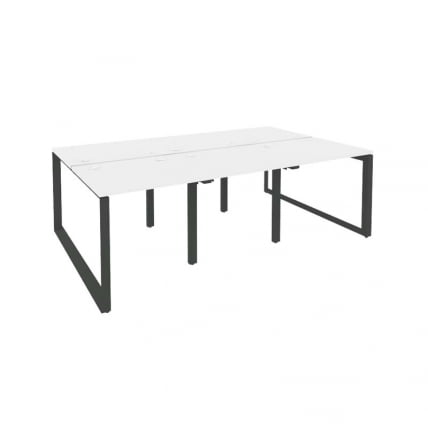 Рабочая станция на О-образном м/к ONIX O.MO-D.RS-6.0.7 Белый Бриллиант/Антрацит_0