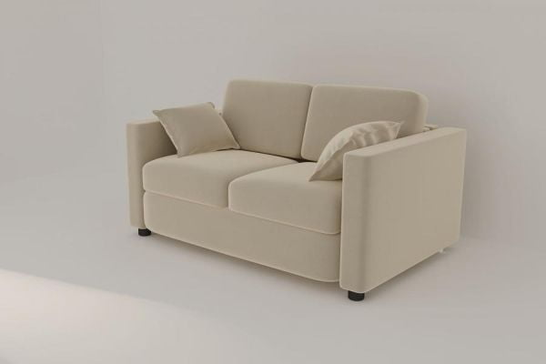 Диван прямой Уппла (Berhouse) Цвет фасада: Азур велюр; Тип: Прямой; Материал фасада: Металл/Велюр_2