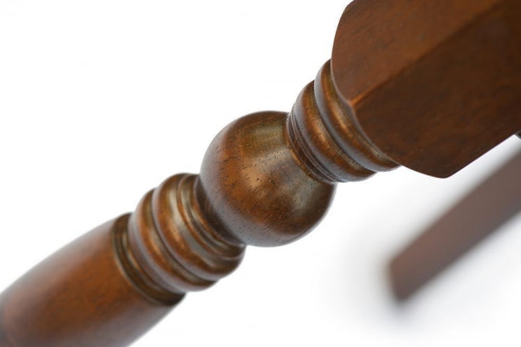 Стул Персей/ Персеус дерево гевея, 46х54х99см, Каппучино , ткань кремовая с рисунком (3321) / Perseus Cappuchino_3