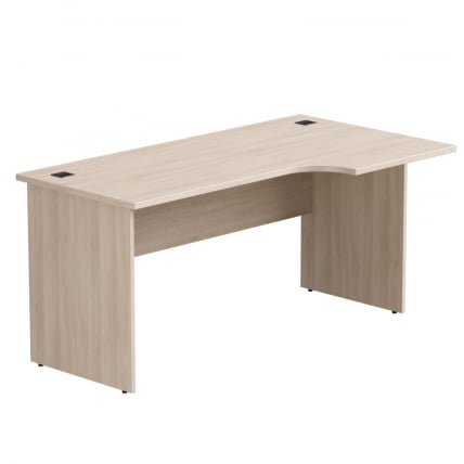 Стол эргономичный с опорами ЛДСП Everprof EVO 254S114 (правый) Дуб Соната_0