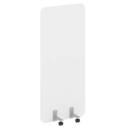 Перегородка на металлических опорах, на роликах R-line DP.R-80-180 Белый Бриллиант_0