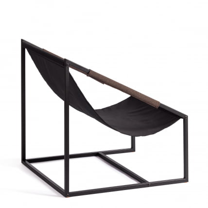 Кресло Charli / Чарли без подлокотника рогожка, коричневый, 3М7-147, 70х70х84 см_5