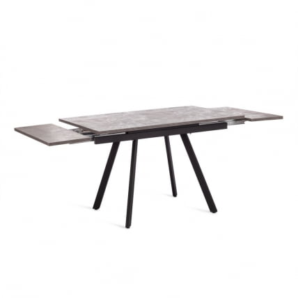 Стол VIGO ЛДСП/HPL/металл, 120 x 80 x 30 х 30 х 75 см, Черная сосна/черный_3