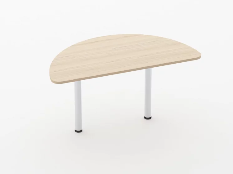 Приставка-полукруг для двух столов Глассй 2.18 Венге / Glassy_0