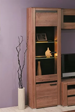 Шкаф со стеклом Б2_1