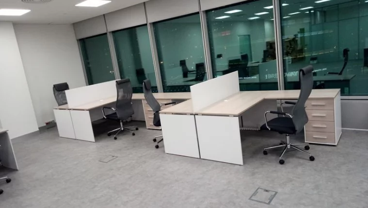 Тумба приставная Deka 9.05.10 Дуб Сантана светлый/Белый_8