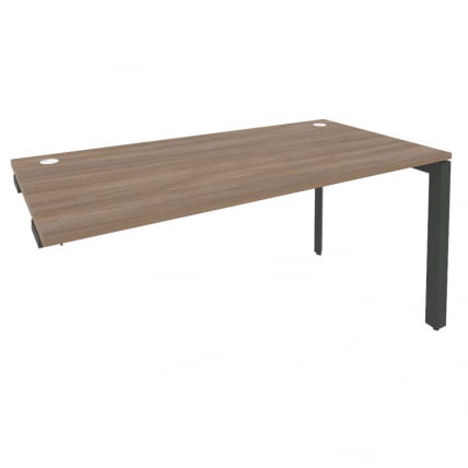 Стол-приставка на П-образном м/к к опорным элементам ОНИКС О.МП-СПР-4.8 Дуб Аризона/Антрацит / ONIX O.MP-SPR-4.8_0