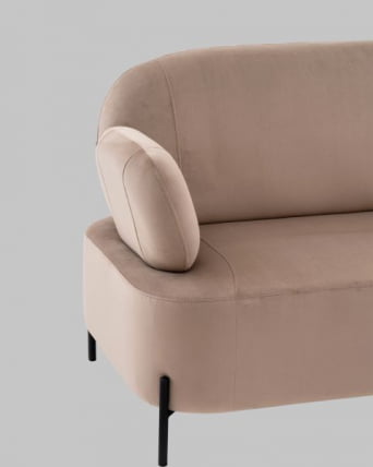 Диван Кэнди велюр светло-серый_5