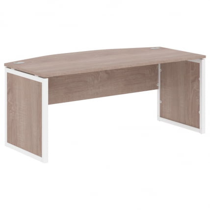 Стол руководителя XTEN-QP XQPET 189 Дуб Сонома Белый_0